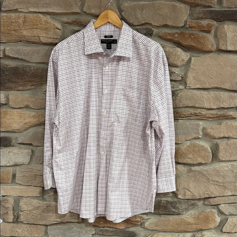 Pronto Uomo Non-Iron Dress Shirt – Classic‎ Fit 18 32/33 (XXL)